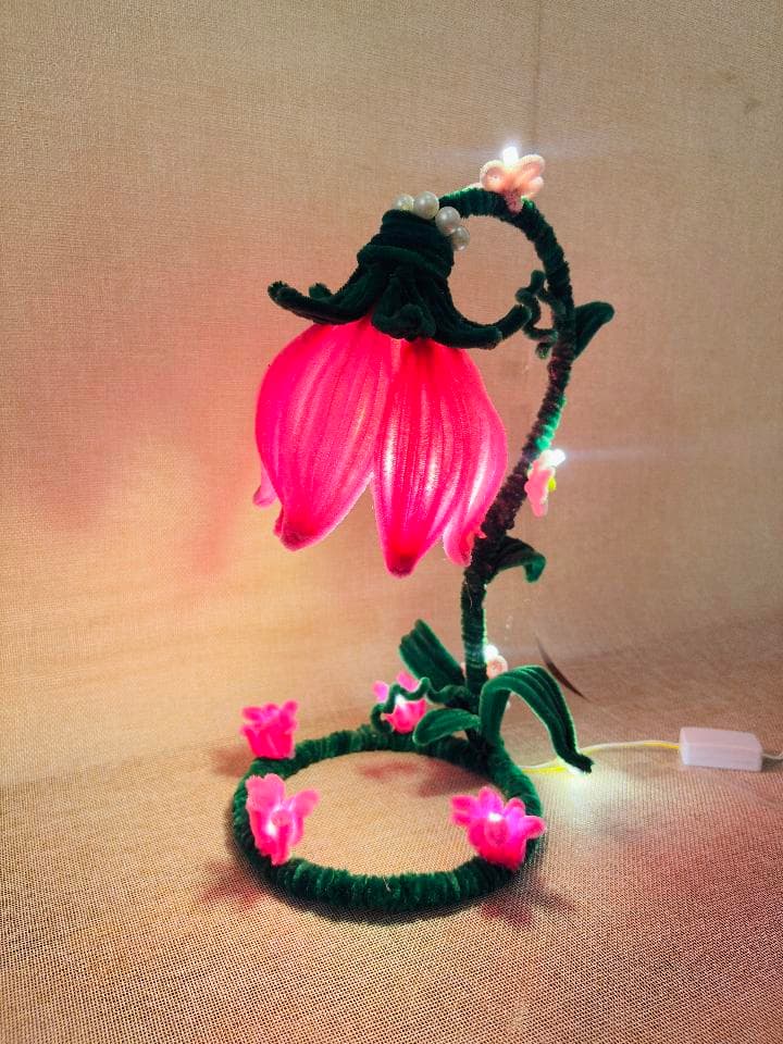 Blush Blossom LED Lamp