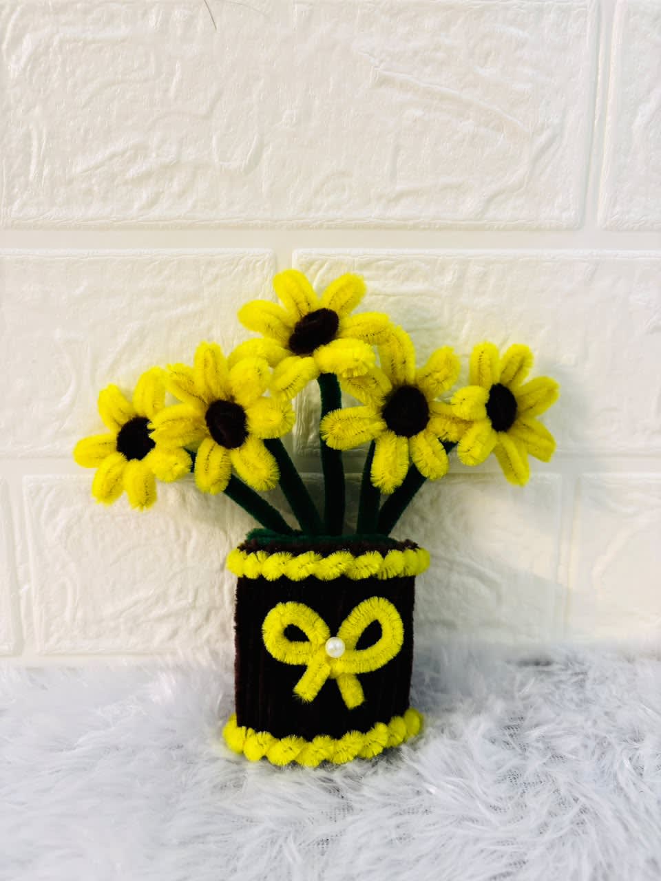 Mini Garden Fridge Magnet - Sunflower