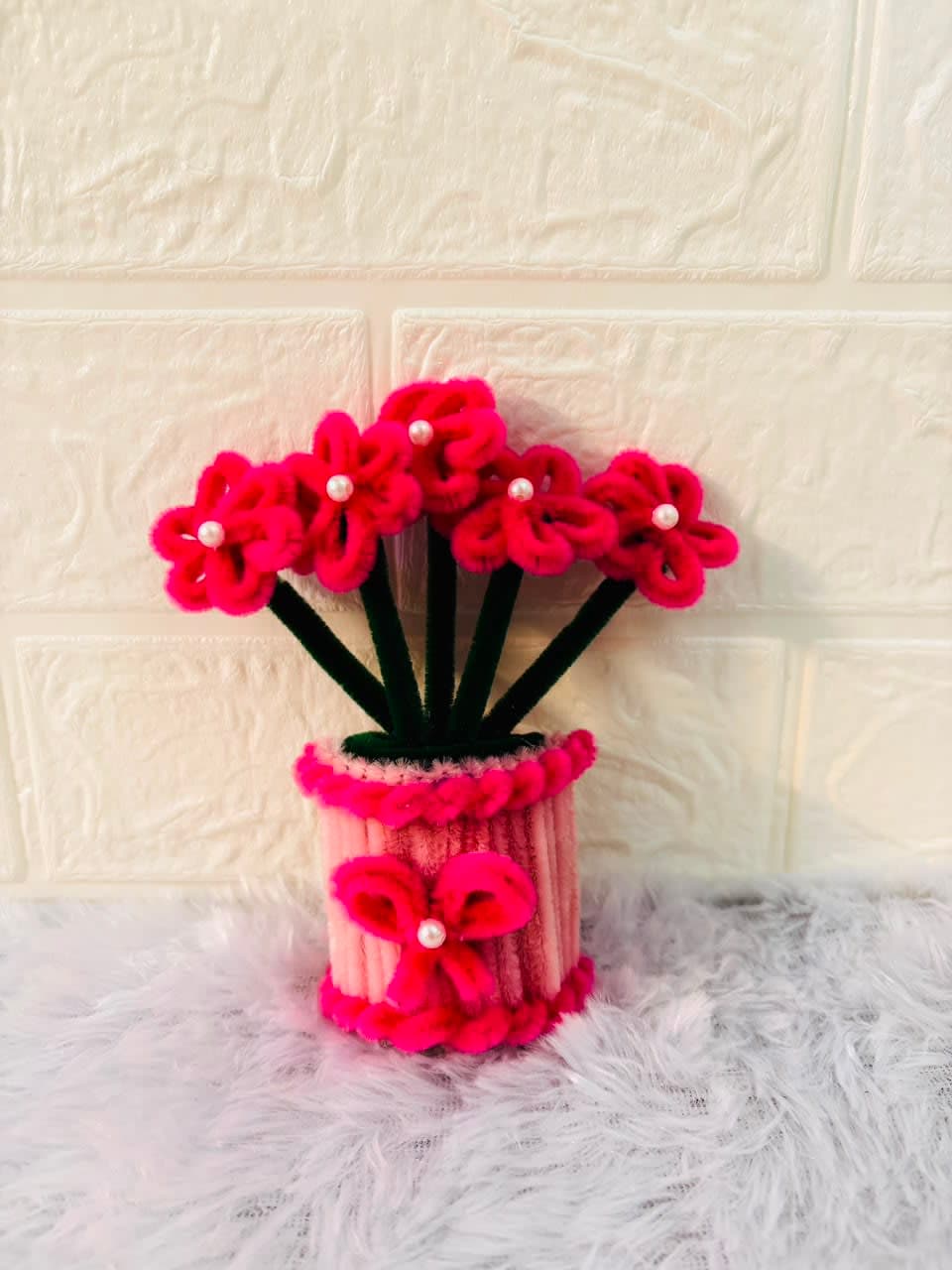 Mini Garden Fridge Magnet - Pearl Blossom